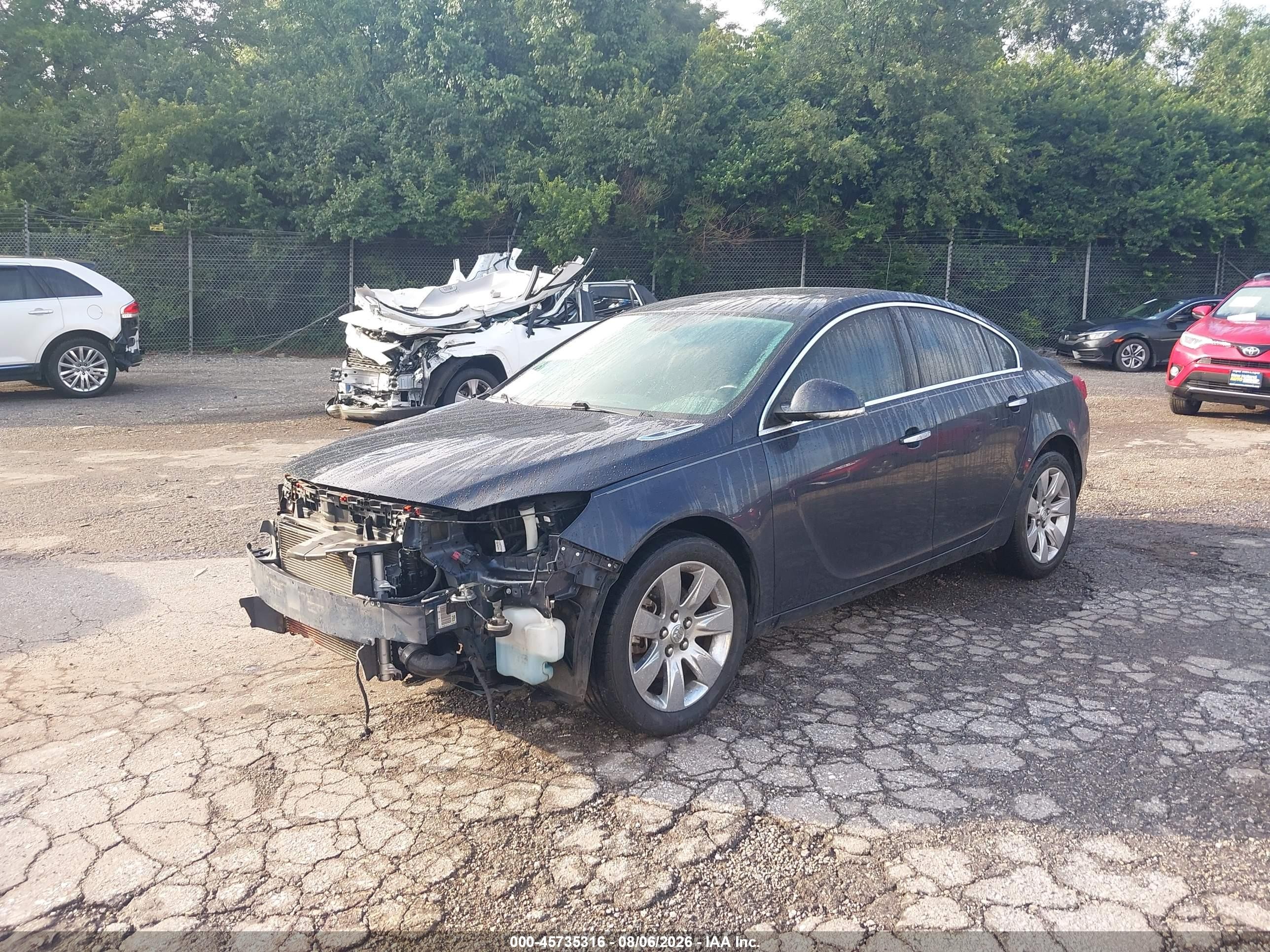 2014 Buick Regal Turbo Premium Ii Black vin: 2G4GS5GX3E9265206