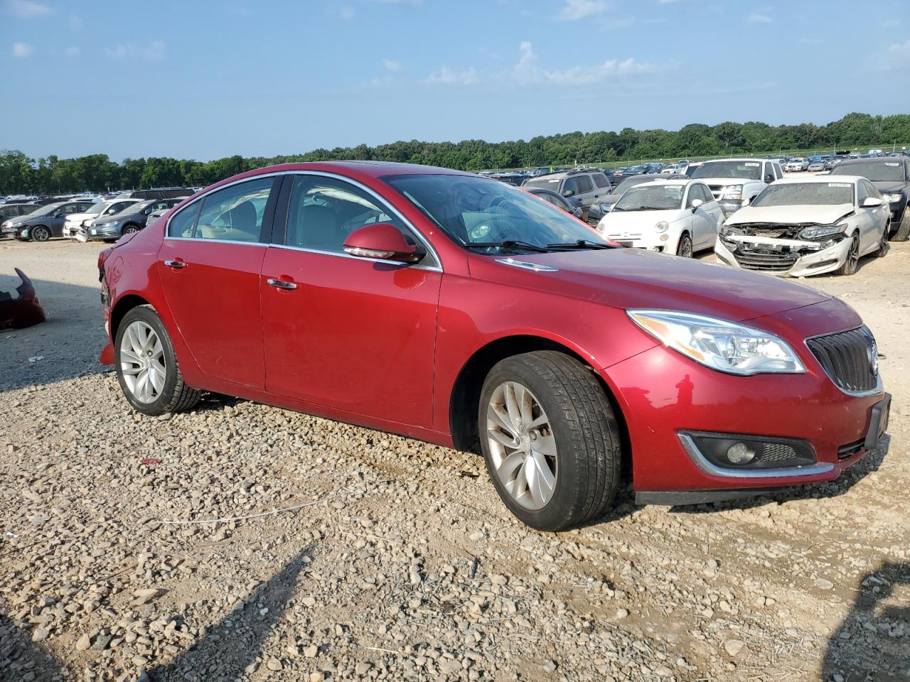 2014 Buic Regal Prem Red vin: 2G4GS5GX5E9178116