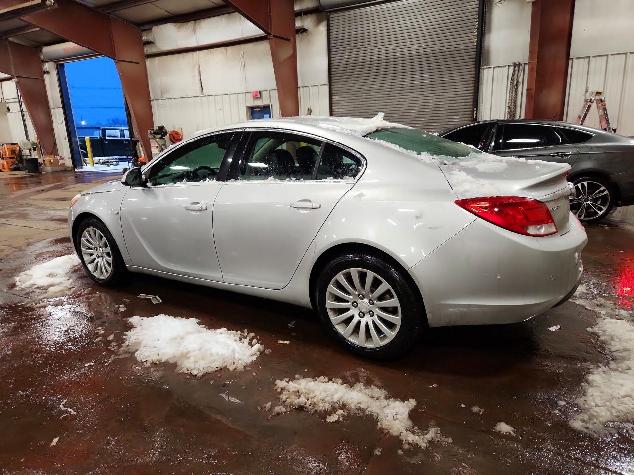 2011 Buick Regal Cxl Silver vin: 2G4GT5GCXB9187500
