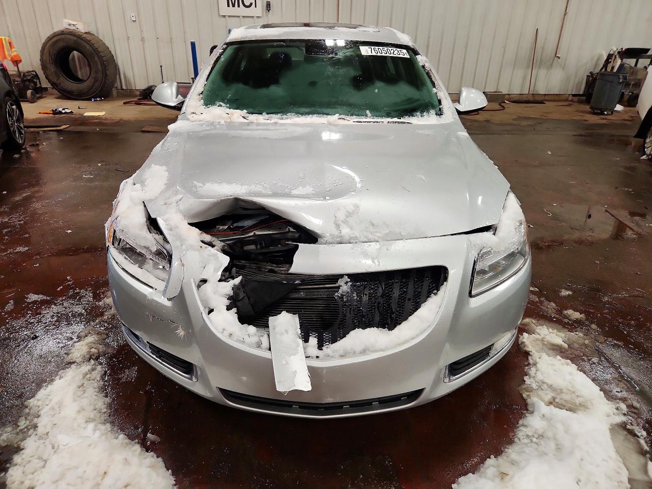 2011 Buick Regal Cxl Silver vin: 2G4GT5GCXB9187500