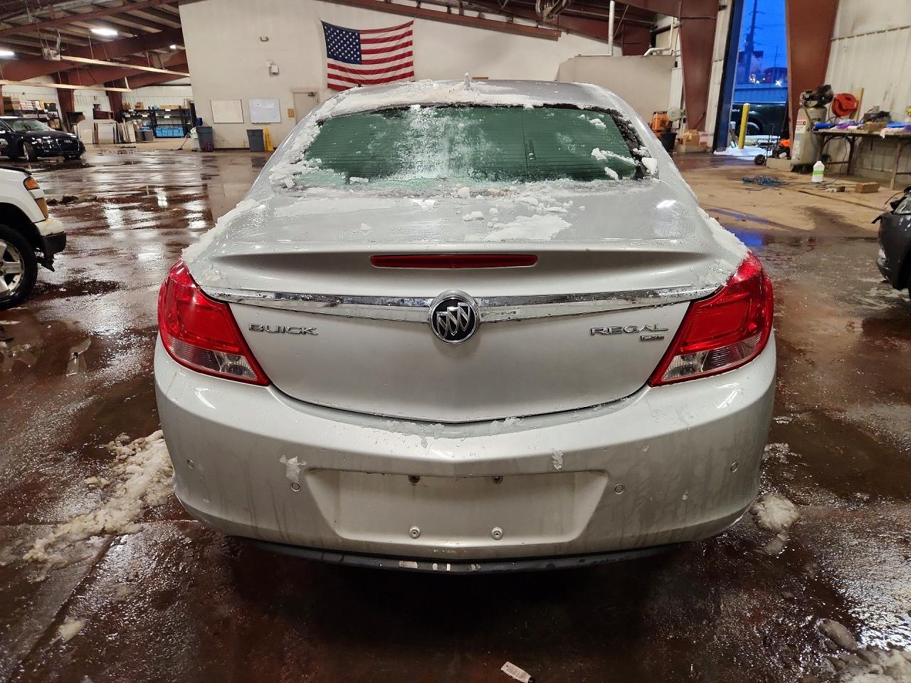 2011 Buick Regal Cxl Silver vin: 2G4GT5GCXB9187500