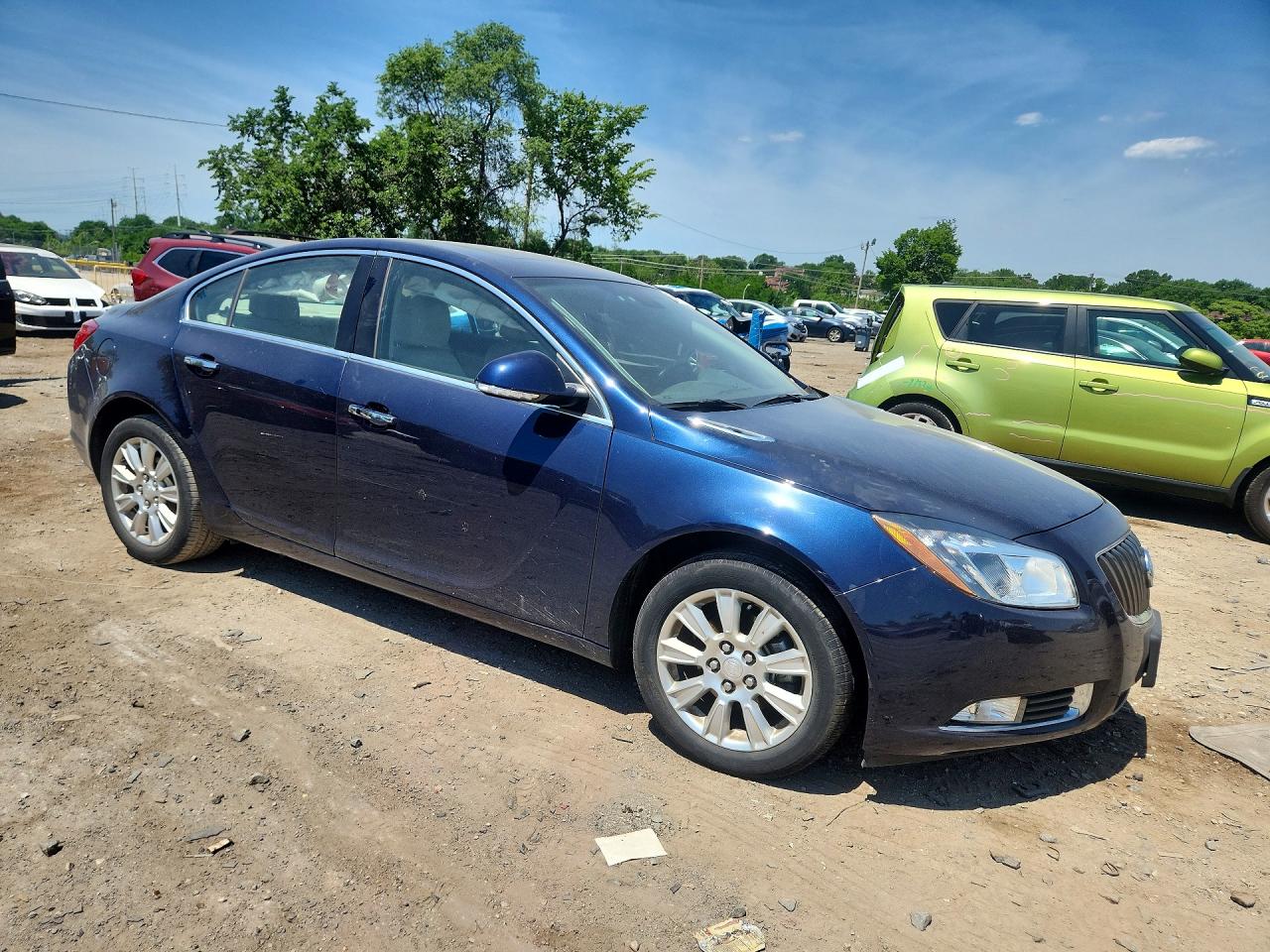 2012 Buick Regal Premium Blue vin: 2G4GT5GR7C9181448