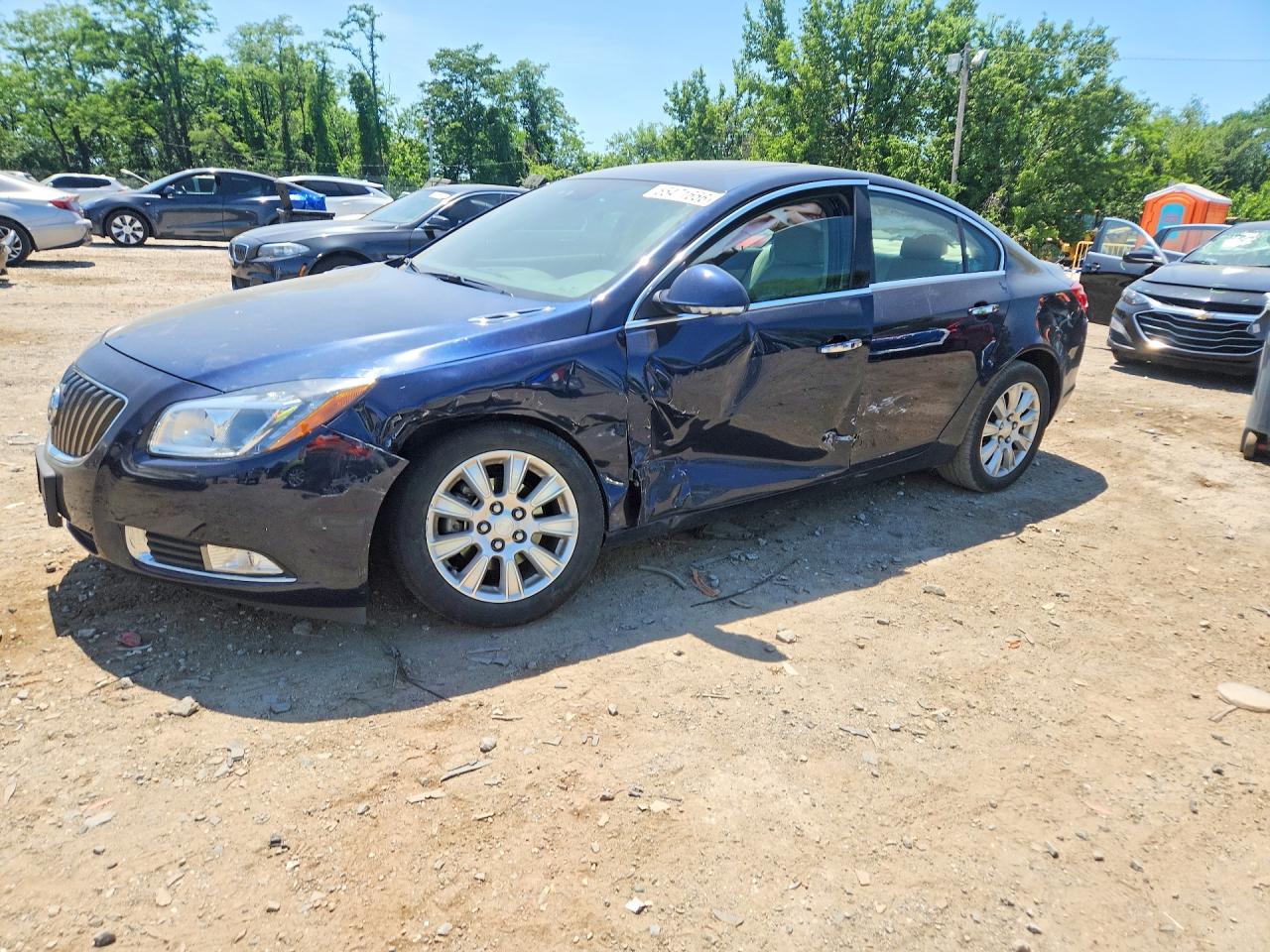 2012 Buick Regal Premium Blue vin: 2G4GT5GR7C9181448