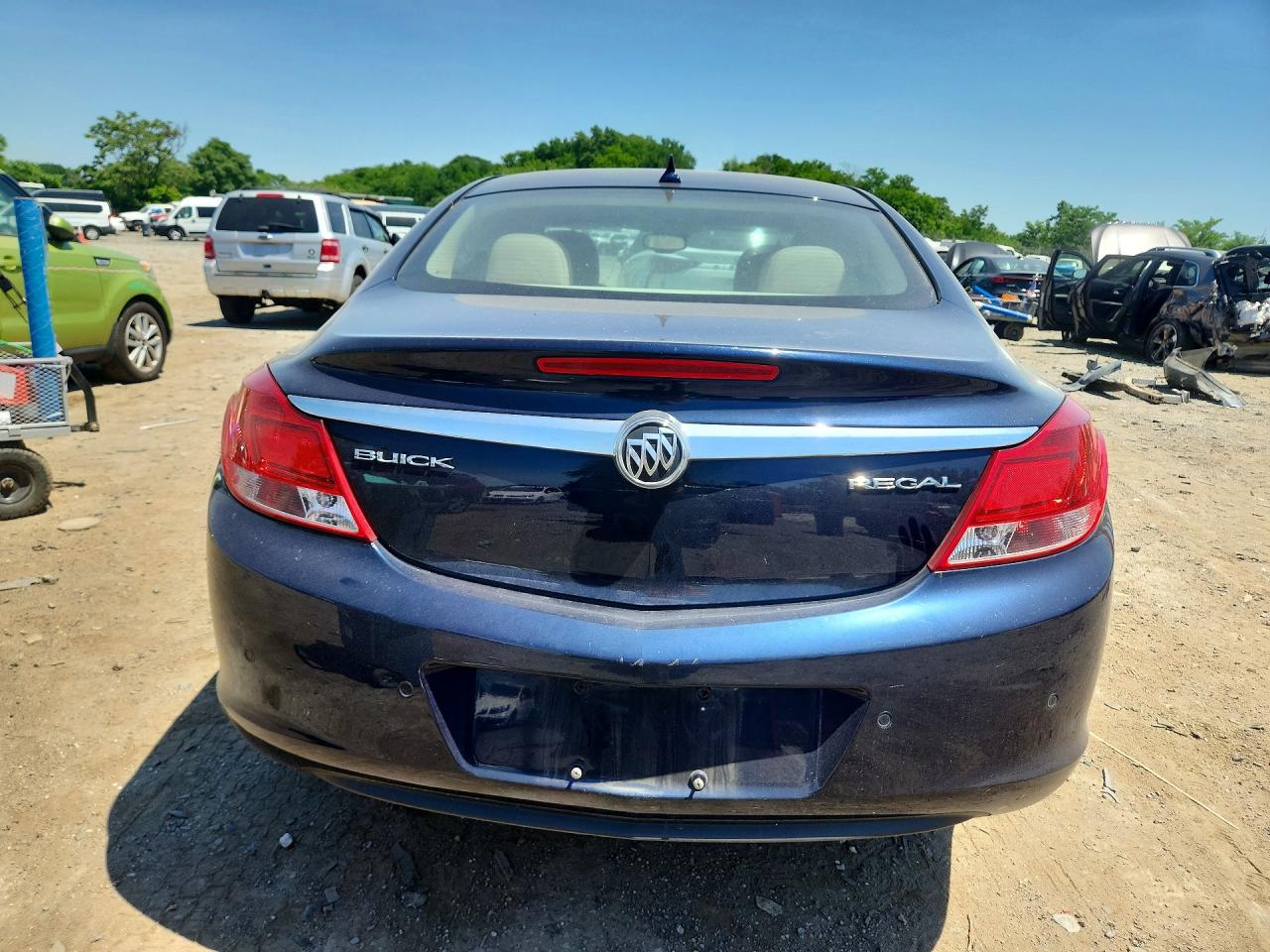 2012 Buick Regal Premium Blue vin: 2G4GT5GR7C9181448