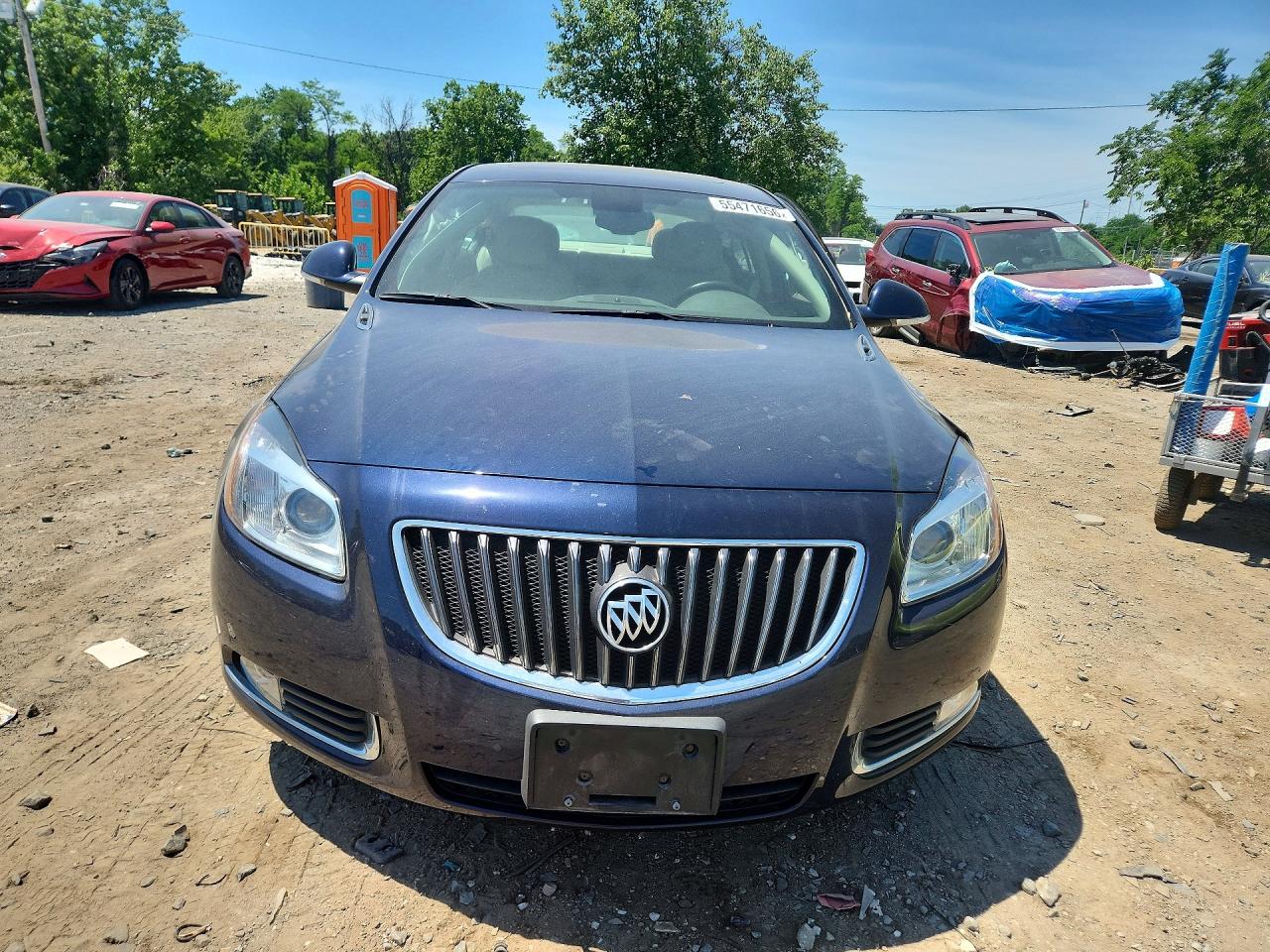 2012 Buick Regal Premium Blue vin: 2G4GT5GR7C9181448