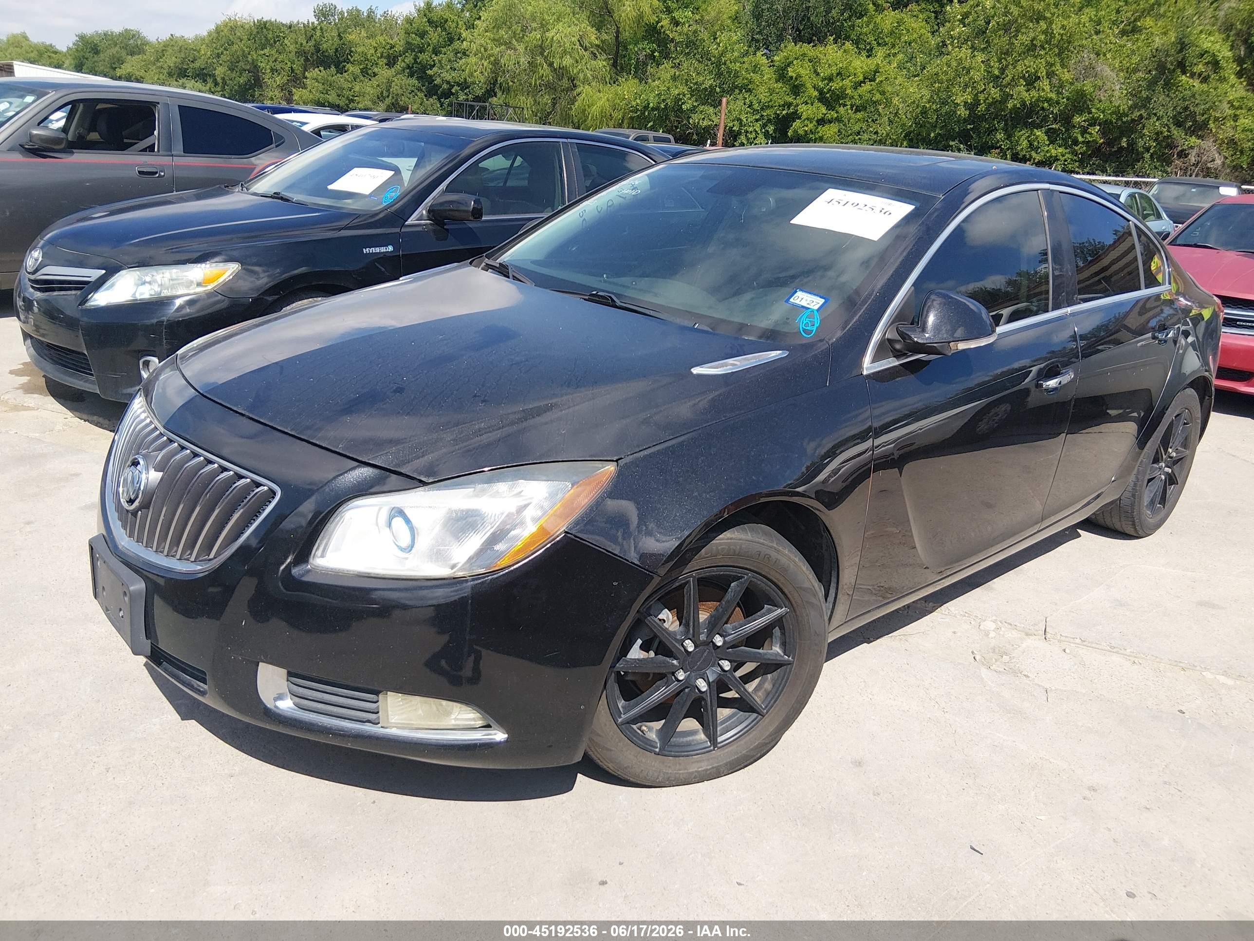 2013 Buick Regal Premium 2 Black vin: 2G4GT5GR9D9245023