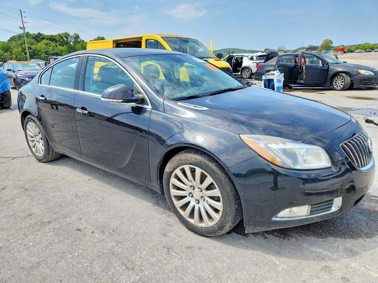 2013 Buick Regal Premium Black vin: 2G4GT5GV4D9219636