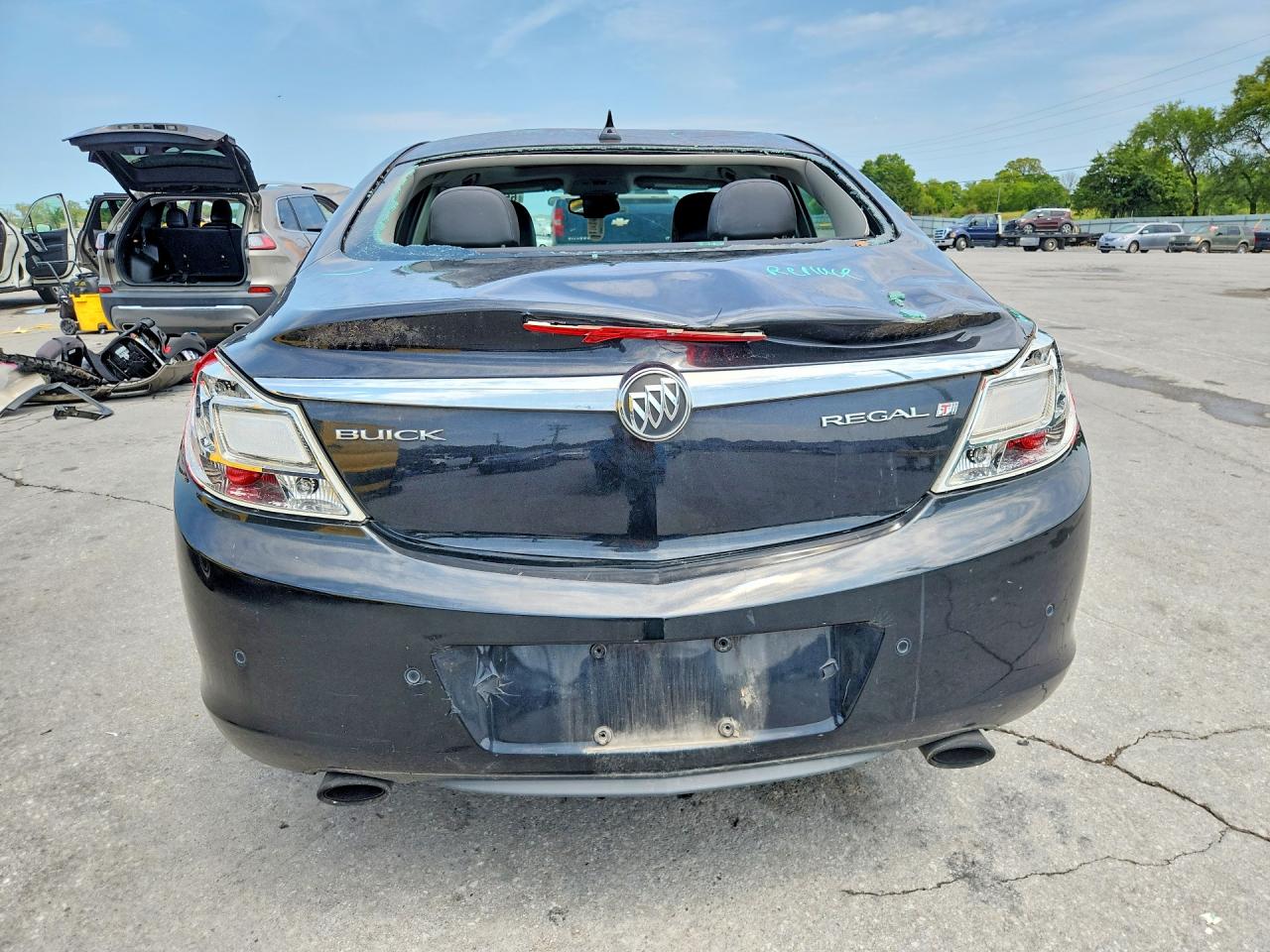 2013 Buick Regal Premium Black vin: 2G4GT5GV4D9219636