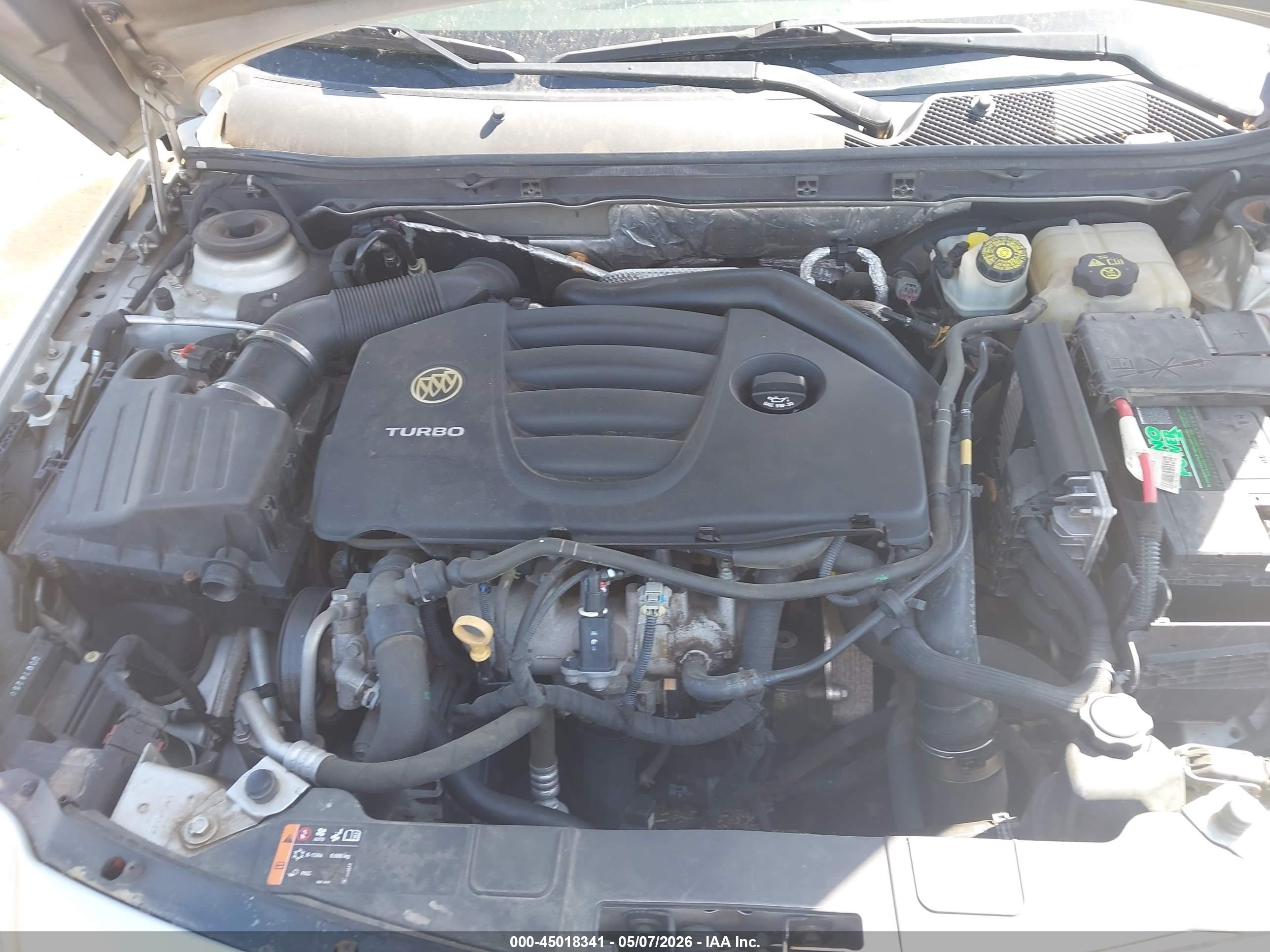 2012 Buick Regal Turbo - Premium 2 Серебряный vin: 2G4GT5GV6C9154593