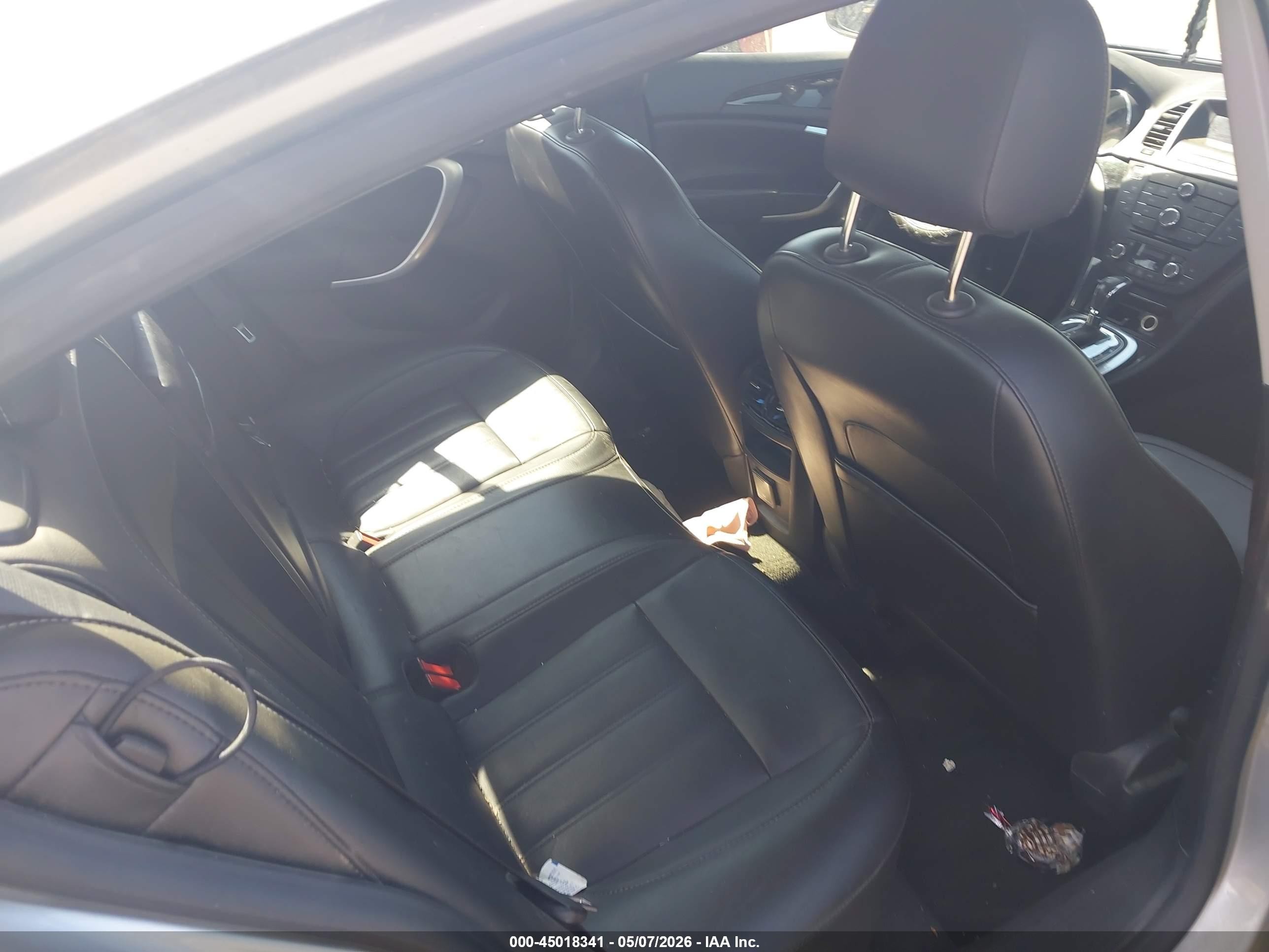 2012 Buick Regal Turbo - Premium 2 Серебряный vin: 2G4GT5GV6C9154593