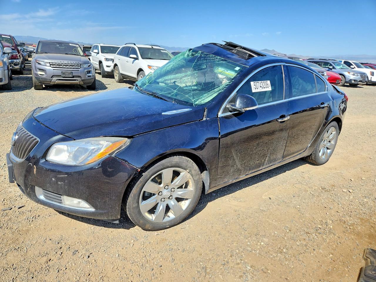 2012 Buick Regal Premium Черный vin: 2G4GT5GV6C9190848