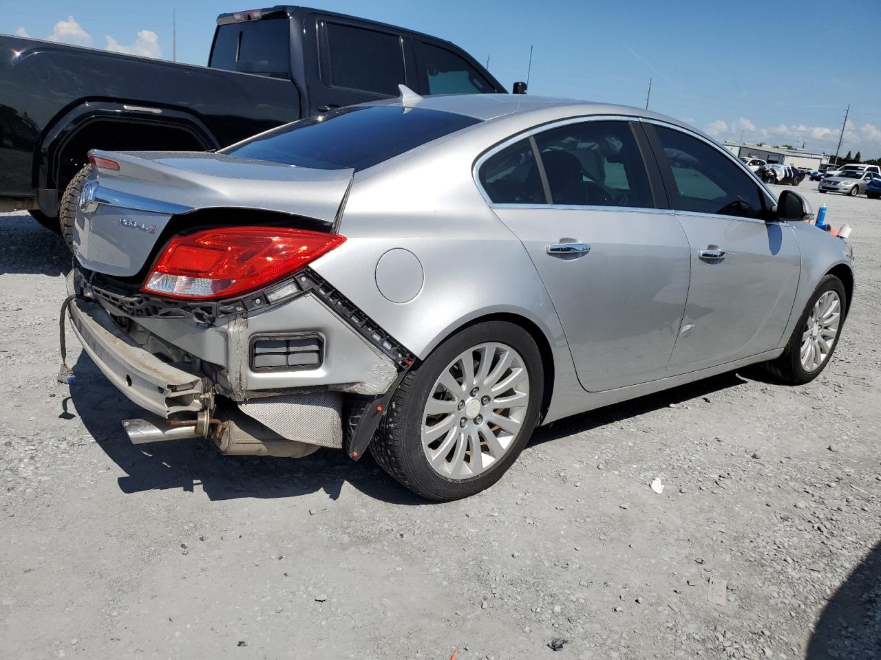 2013 Buick Regal Premium Silver vin: 2G4GT5GV7D9249083