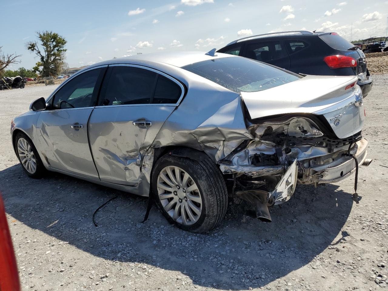 2013 Buick Regal Premium Silver vin: 2G4GT5GV7D9249083