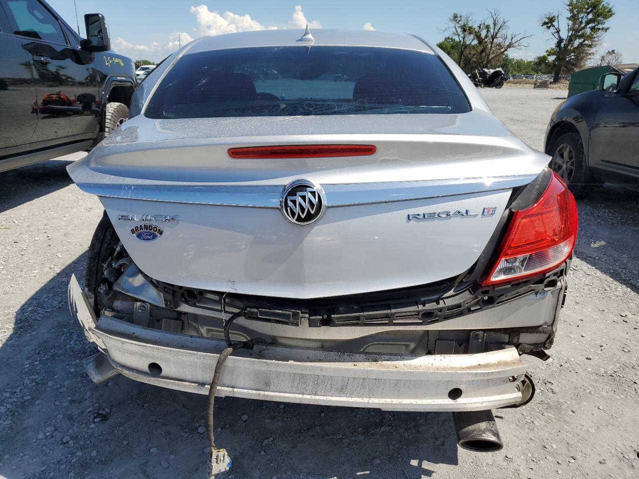 2013 Buick Regal Premium Silver vin: 2G4GT5GV7D9249083