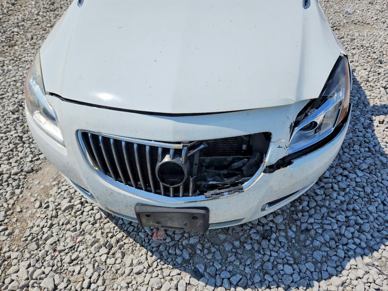 2013 Buick Regal Premium Белый vin: 2G4GT5GV8D9202287