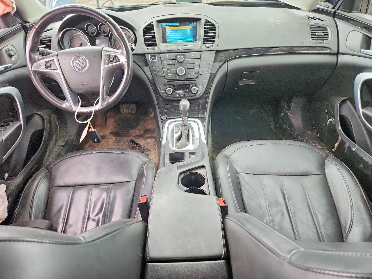 2012 Buick Regal Синий vin: 2G4GT5GV9C9179505