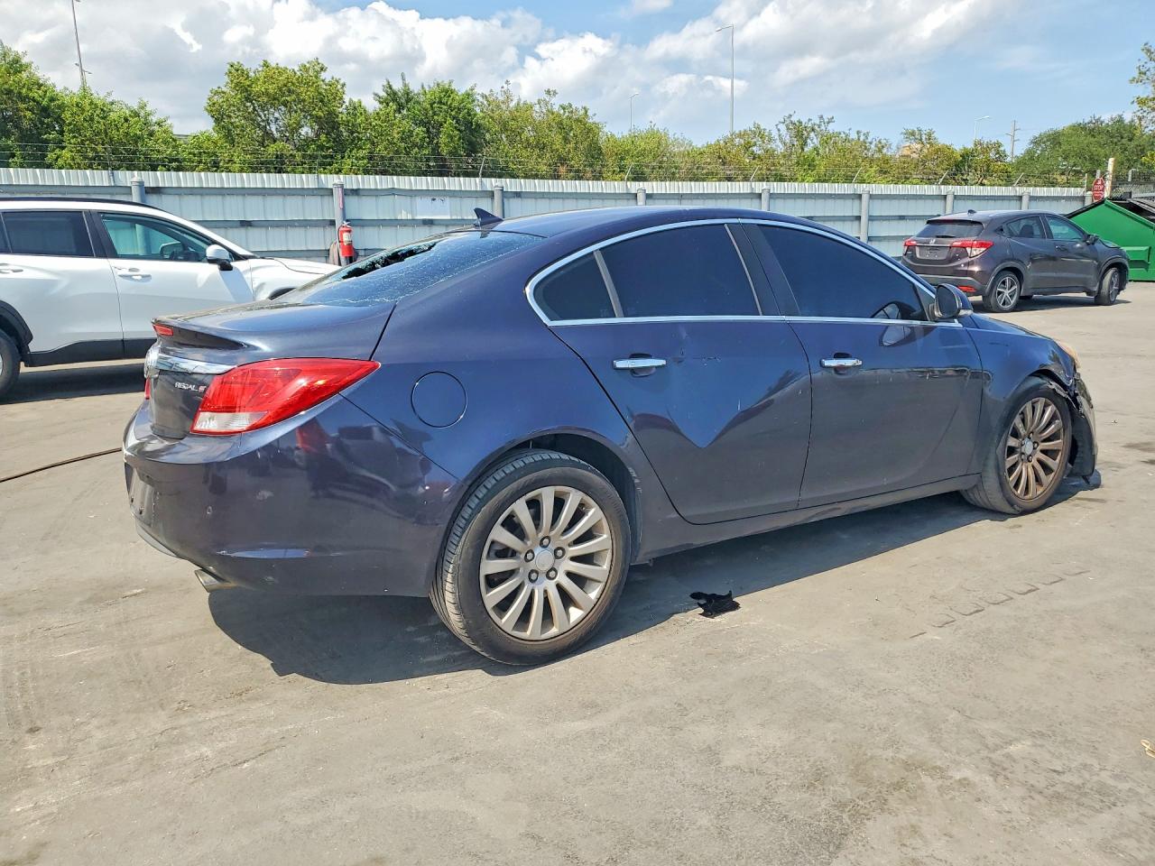 2013 Buick Regal Premium Blue vin: 2G4GT5GV9D9163581