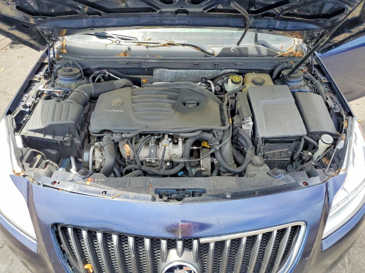 2012 Buick Regal Premium Blue vin: 2G4GT5GVXC9140633