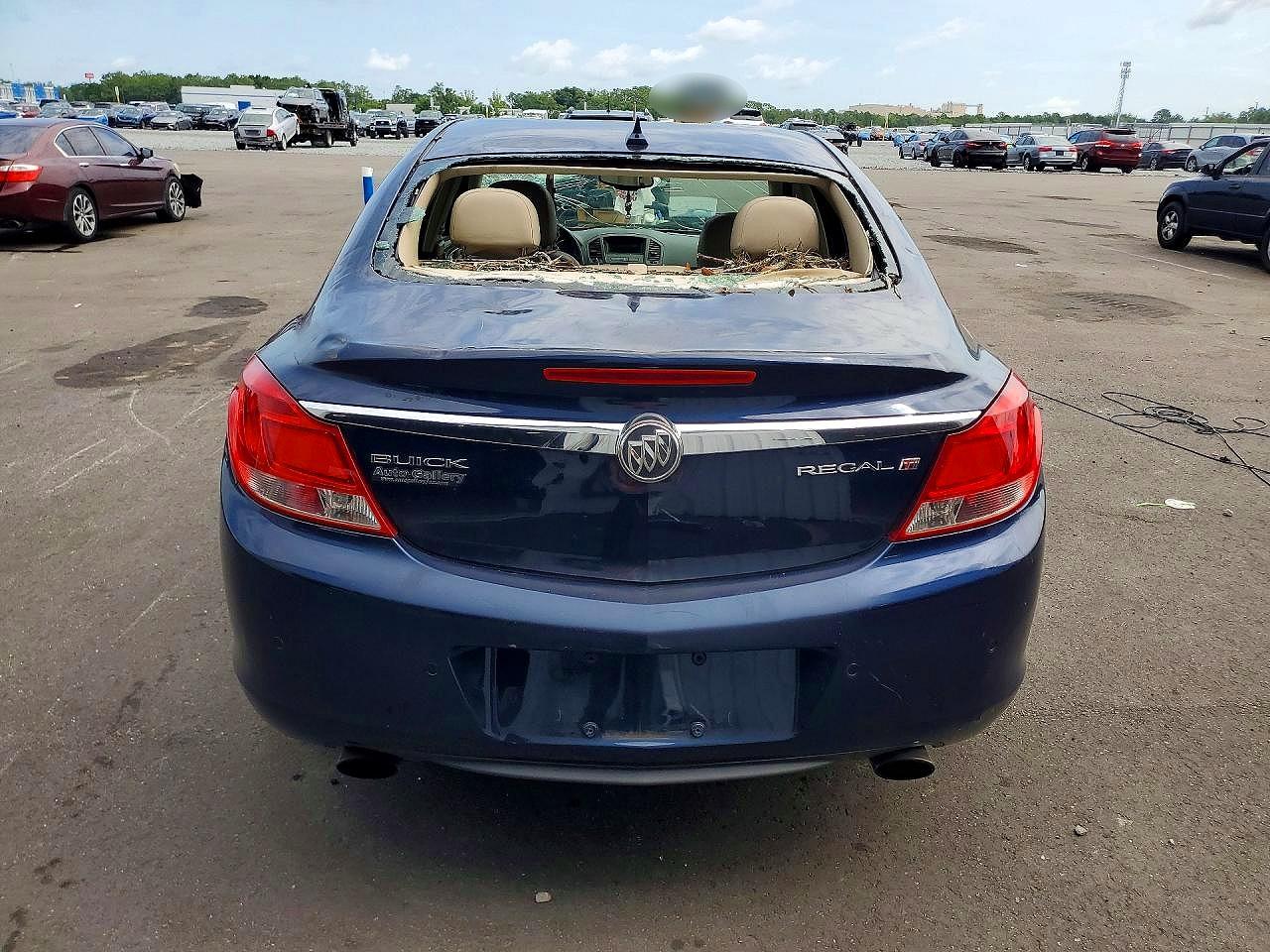 2012 Buick Regal Premium Blue vin: 2G4GT5GVXC9140633