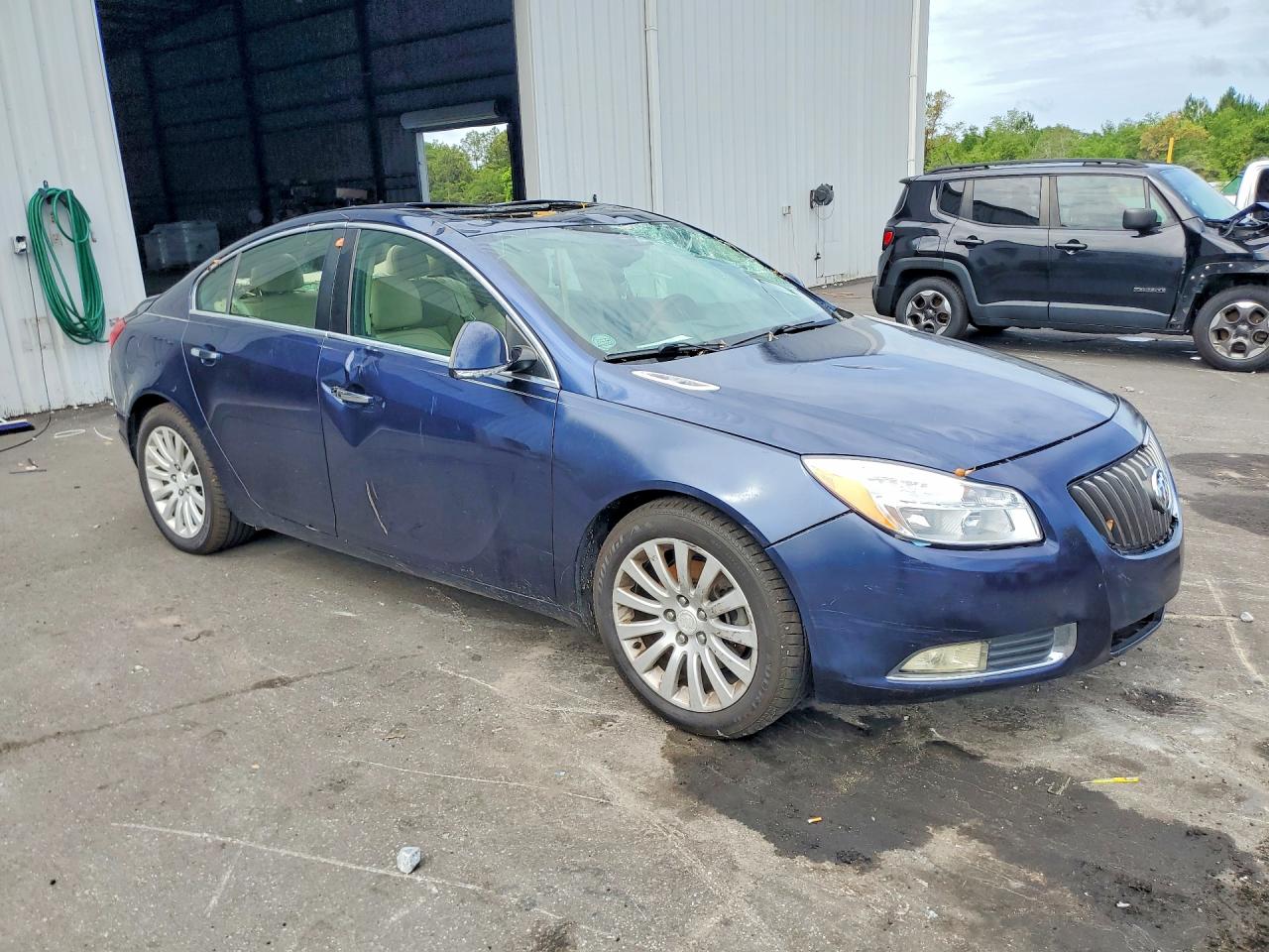 2012 Buick Regal Premium Blue vin: 2G4GT5GVXC9140633