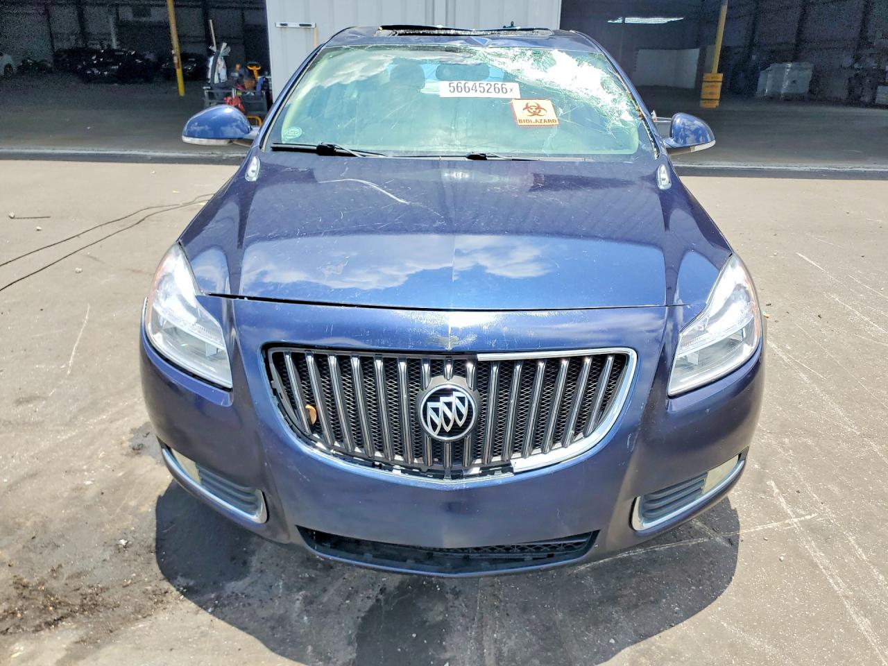 2012 Buick Regal Premium Blue vin: 2G4GT5GVXC9140633