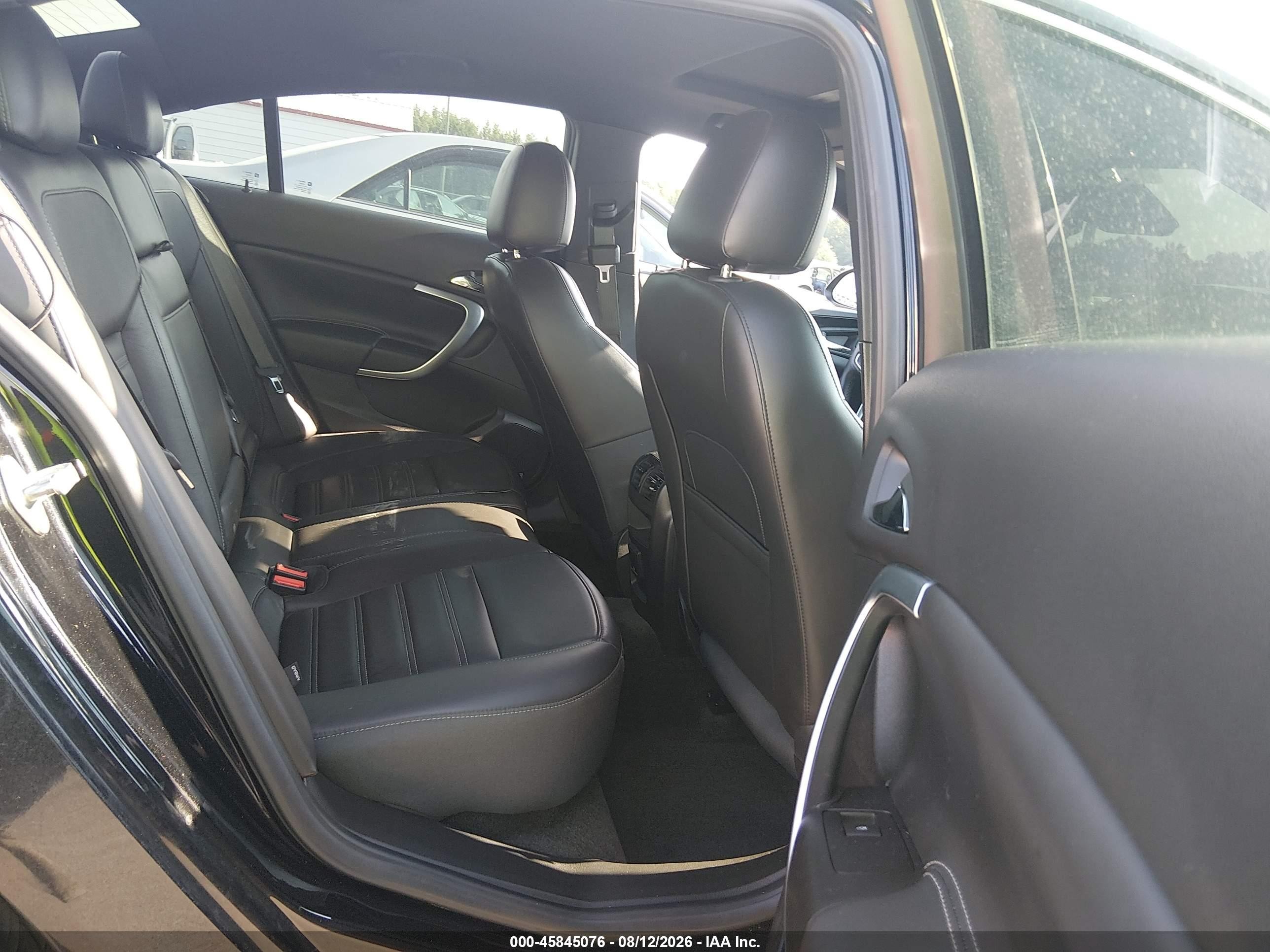 2014 Buick Regal Gs Черный vin: 2G4GT5GX1E9218883