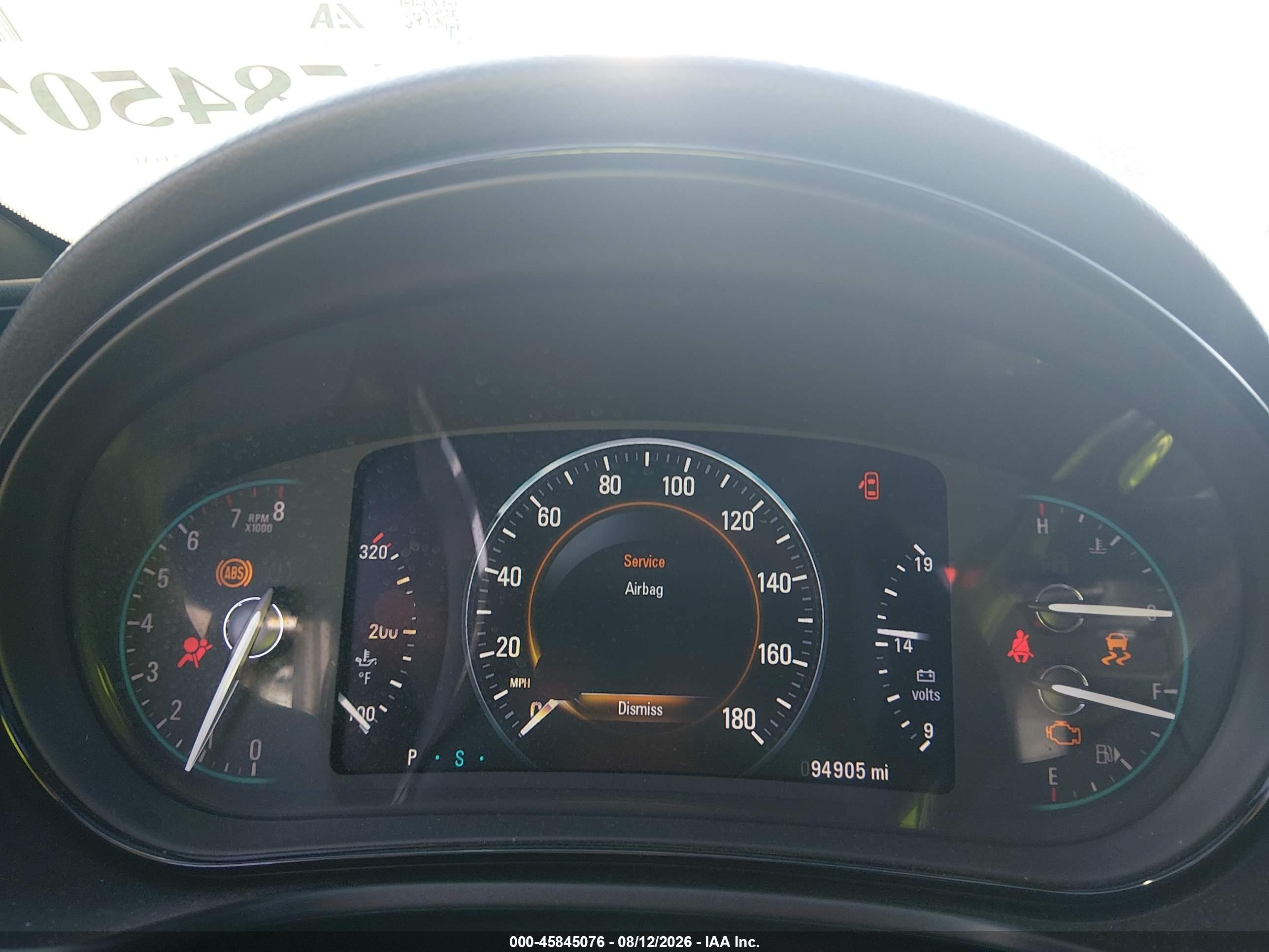 2014 Buick Regal Gs Черный vin: 2G4GT5GX1E9218883