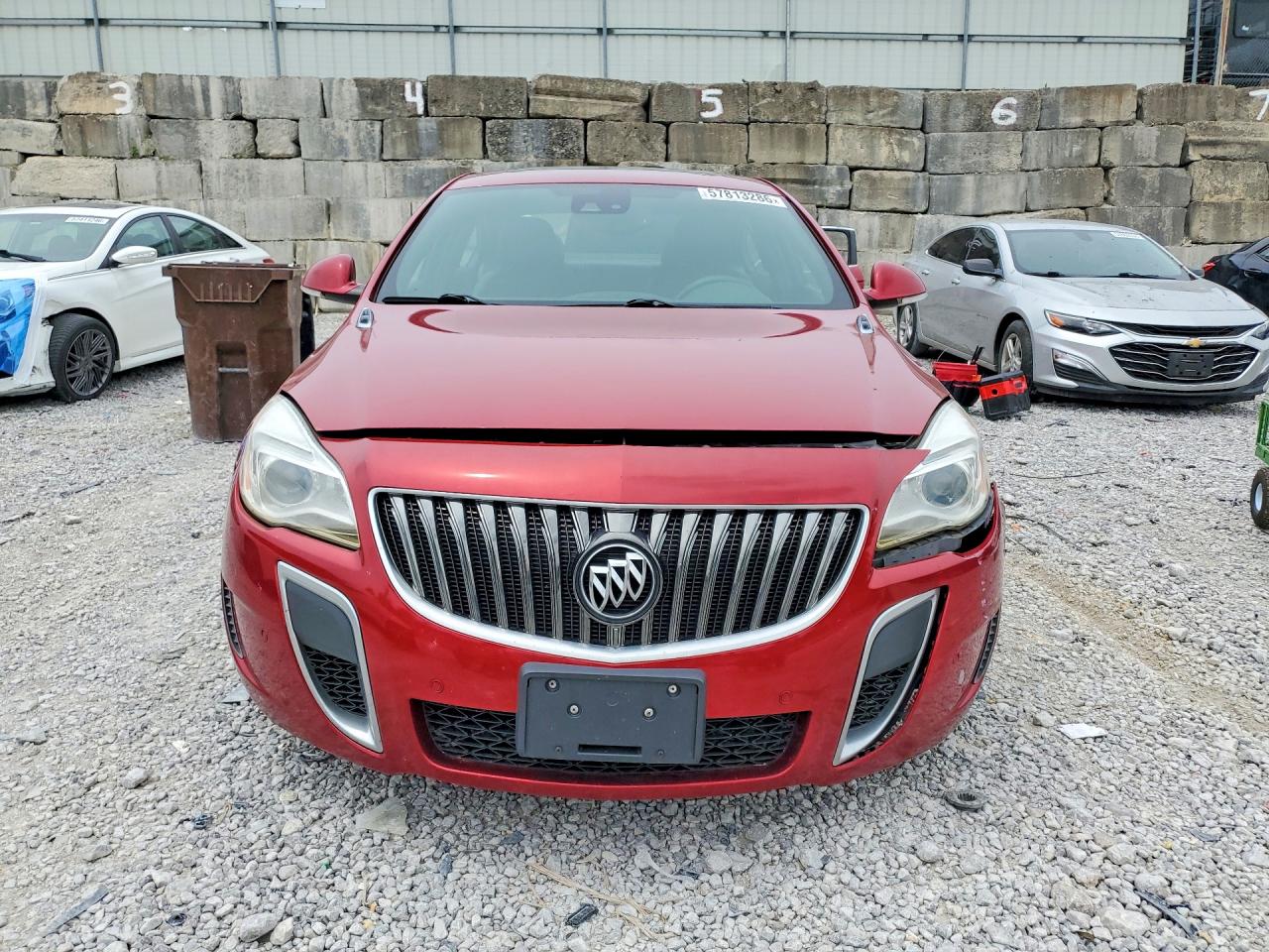 2015 Buick Regal Gs Red vin: 2G4GT5GX1F9143703