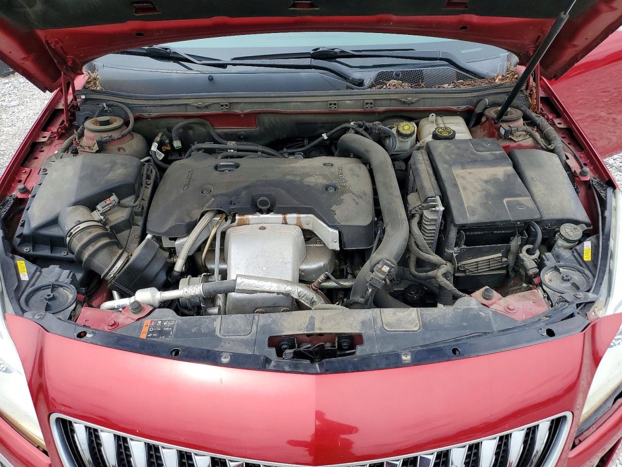 2015 Buick Regal Gs Red vin: 2G4GT5GX1F9143703