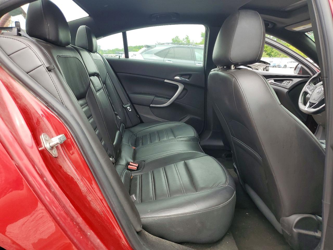 2015 Buick Regal Gs Red vin: 2G4GT5GX1F9143703