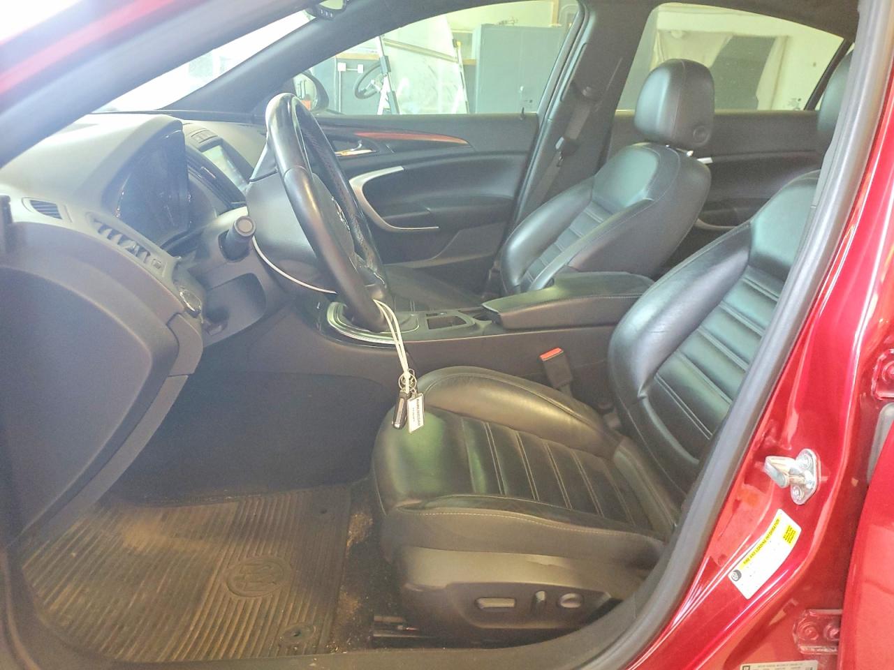 2015 Buick Regal Gs Red vin: 2G4GT5GX1F9231828