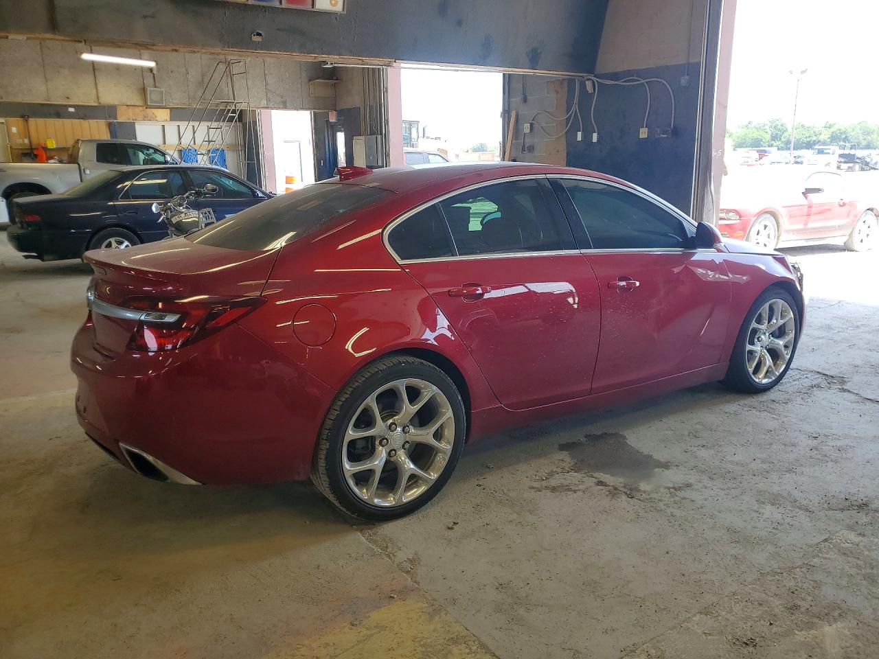 2015 Buick Regal Gs Red vin: 2G4GT5GX1F9231828