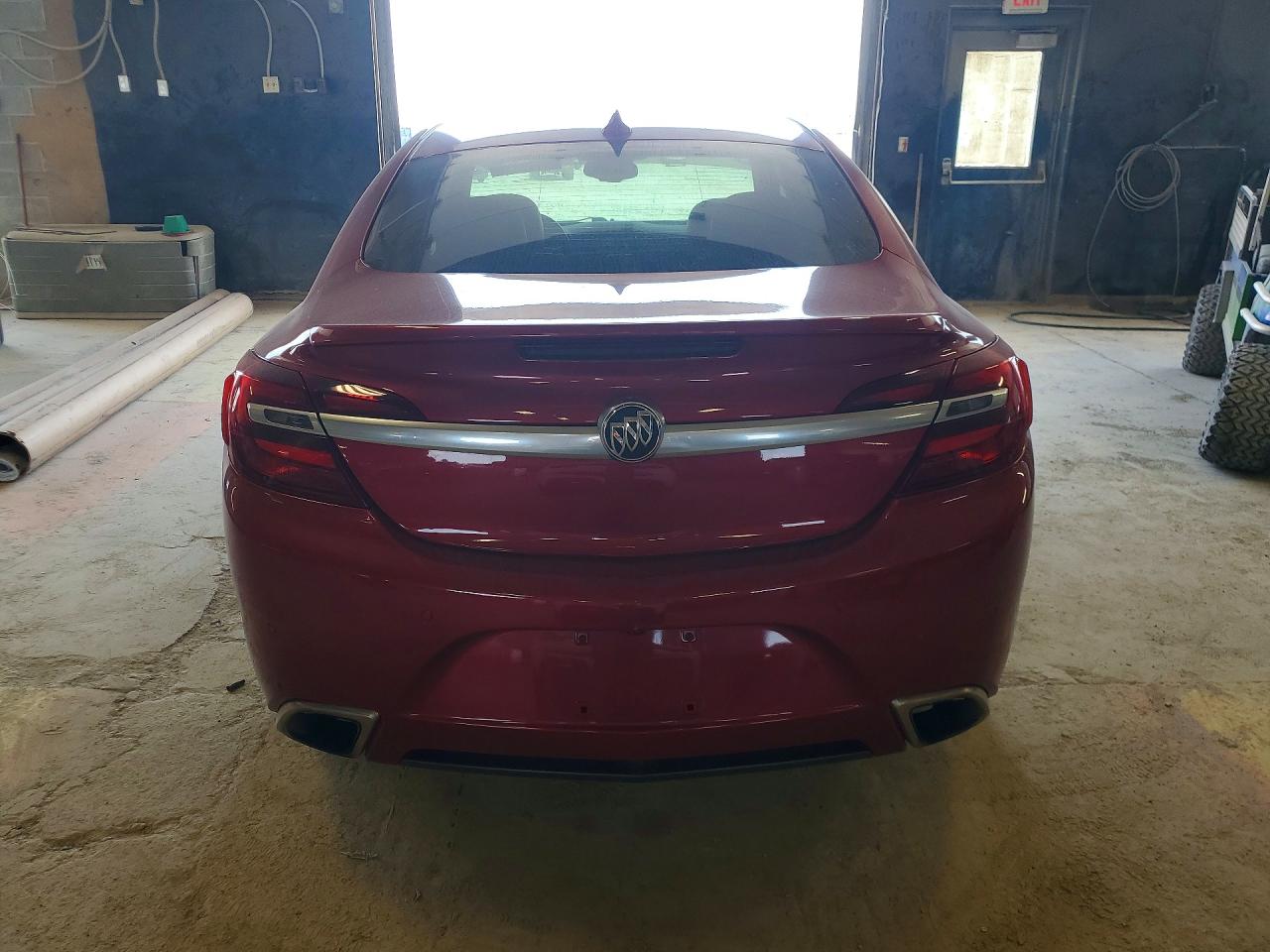 2015 Buick Regal Gs Red vin: 2G4GT5GX1F9231828