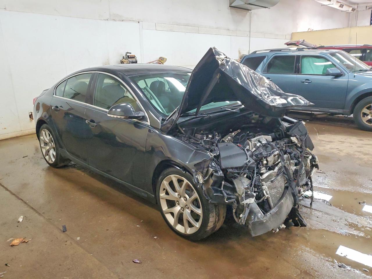 2015 Buick Regal Gs Черный vin: 2G4GT5GX1F9288384