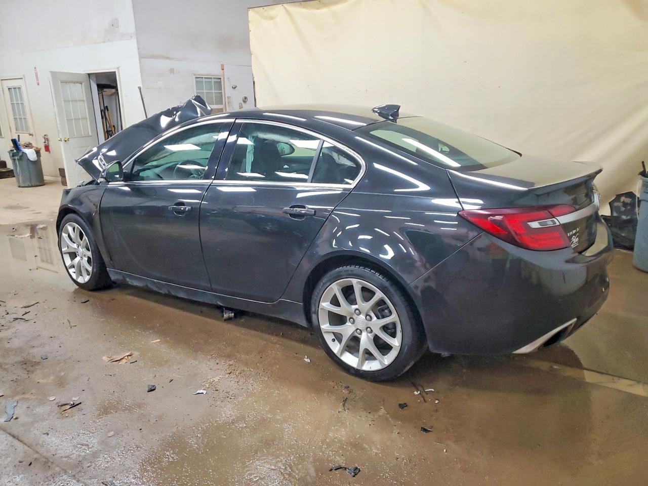 2015 Buick Regal Gs Черный vin: 2G4GT5GX1F9288384