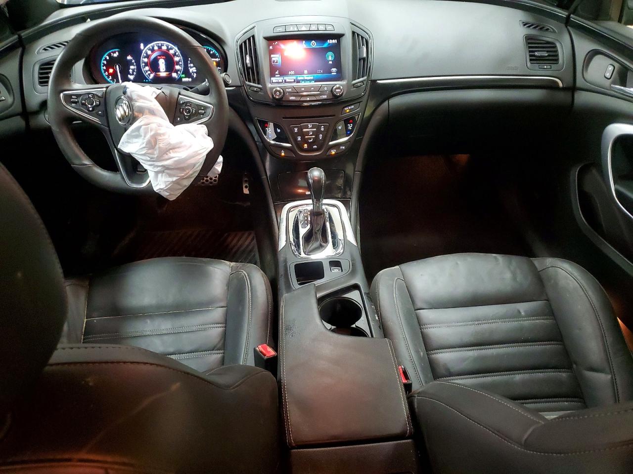 2015 Buick Regal Gs Черный vin: 2G4GT5GX1F9288384