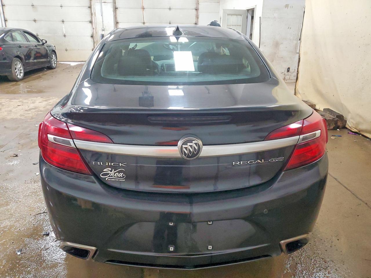2015 Buick Regal Gs Черный vin: 2G4GT5GX1F9288384