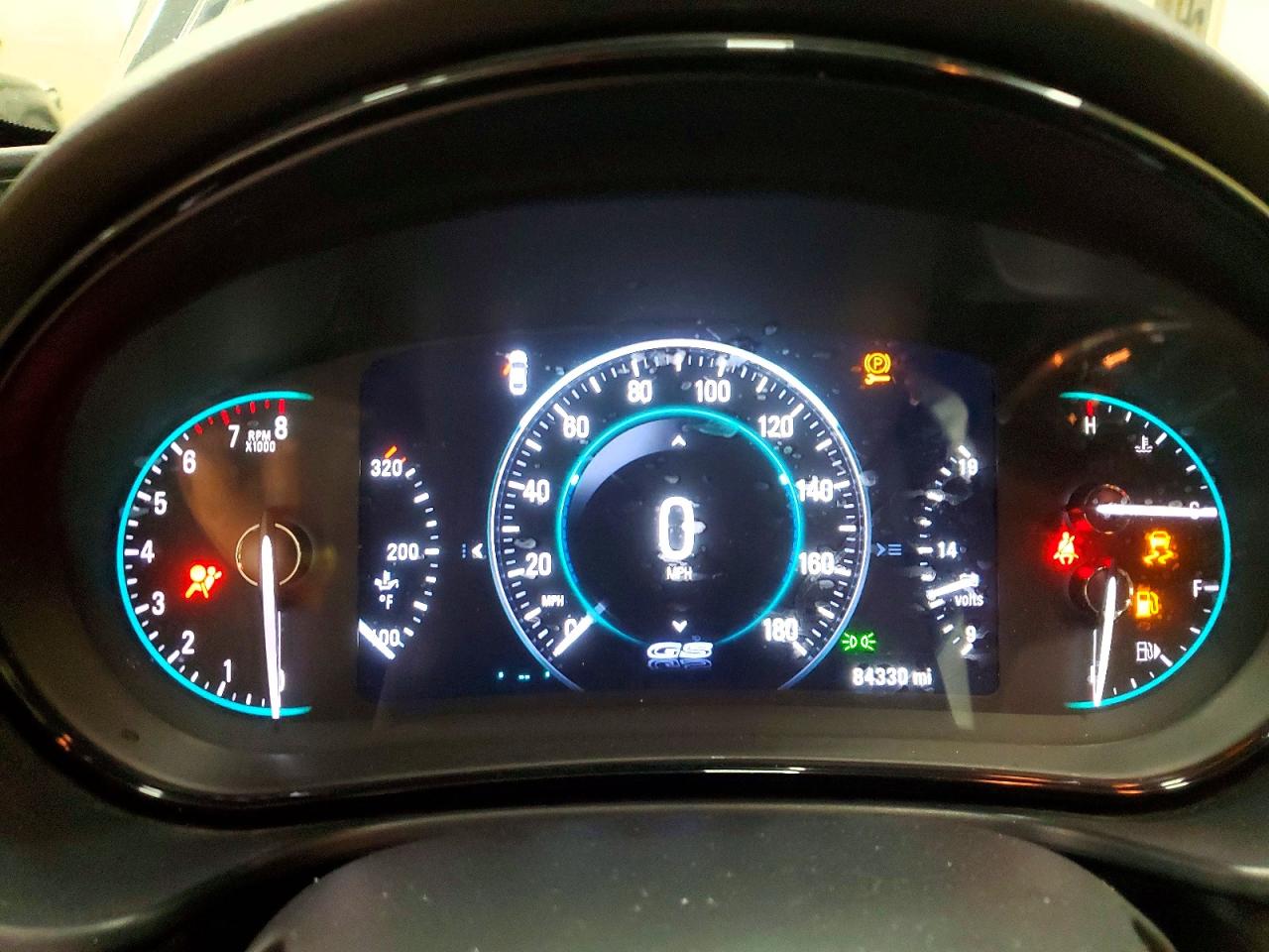 2015 Buick Regal Gs Черный vin: 2G4GT5GX1F9288384
