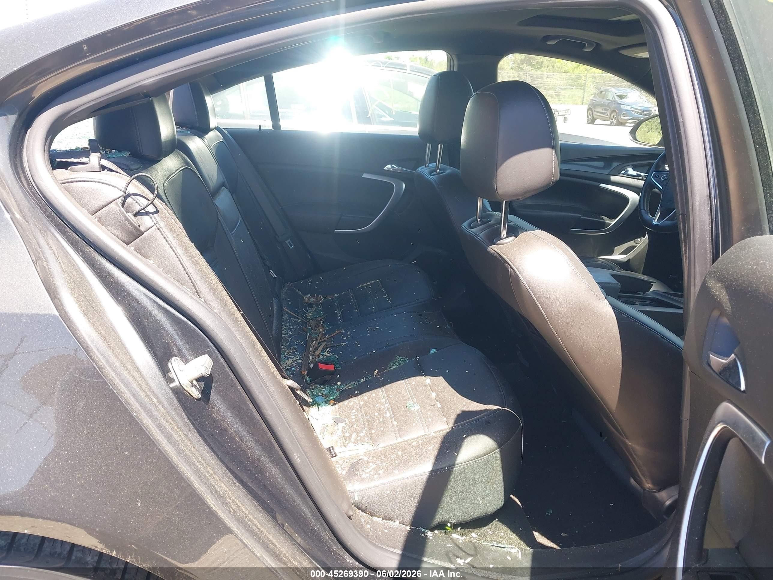 2014 Buick Regal Gs Черный vin: 2G4GT5GX2E9191578