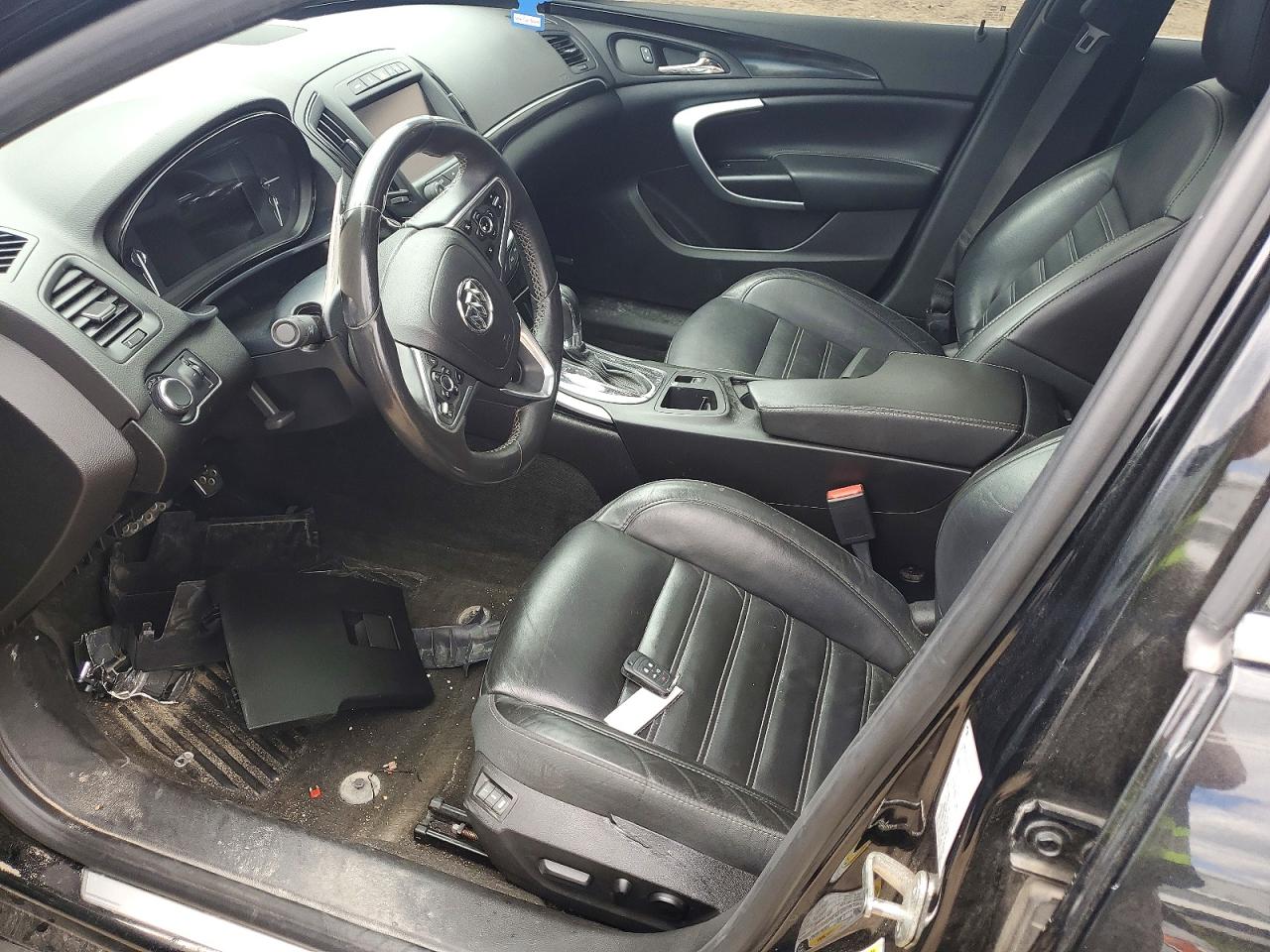 2014 Buick Regal Gs Black vin: 2G4GT5GX3E9323845