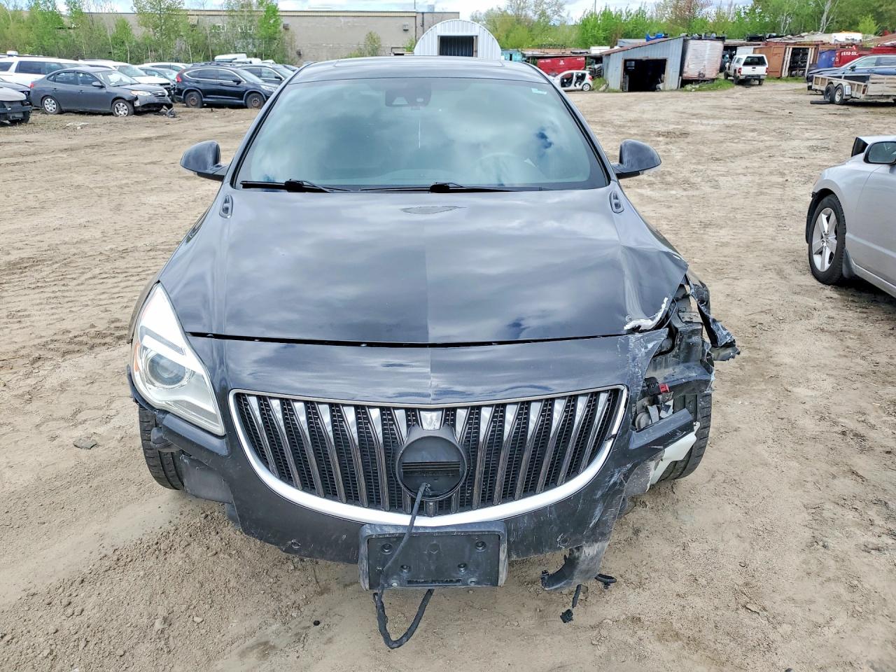 2014 Buick Regal Gs Black vin: 2G4GT5GX3E9323845