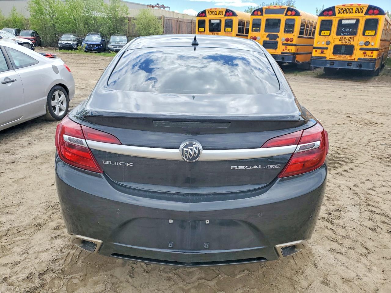 2014 Buick Regal Gs Black vin: 2G4GT5GX3E9323845