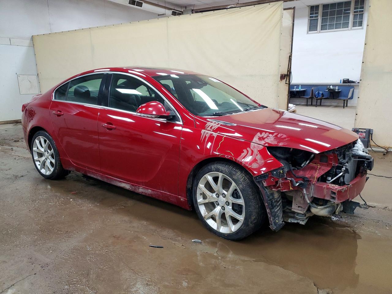 2015 Buick Regal Gs Red vin: 2G4GT5GX3F9134775
