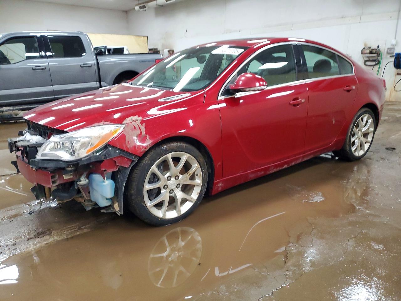 2015 Buick Regal Gs Red vin: 2G4GT5GX3F9134775