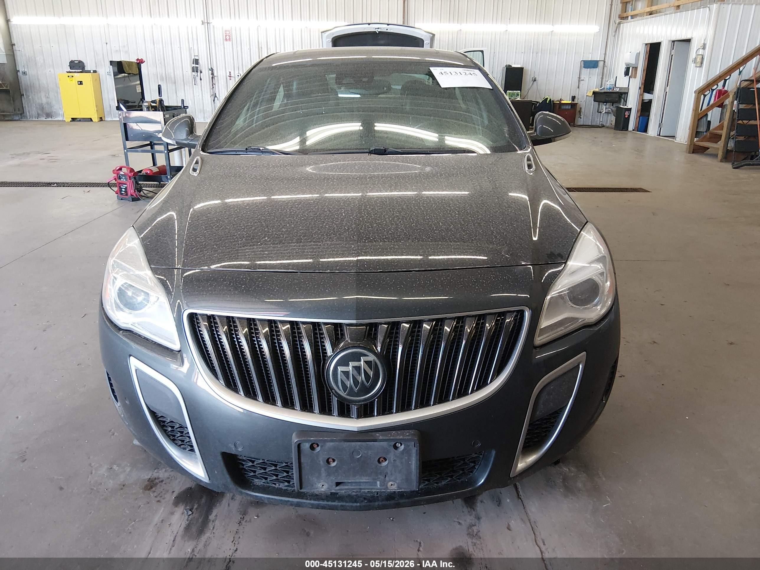 2015 Buick Regal Gs Gray vin: 2G4GT5GX4F9118147