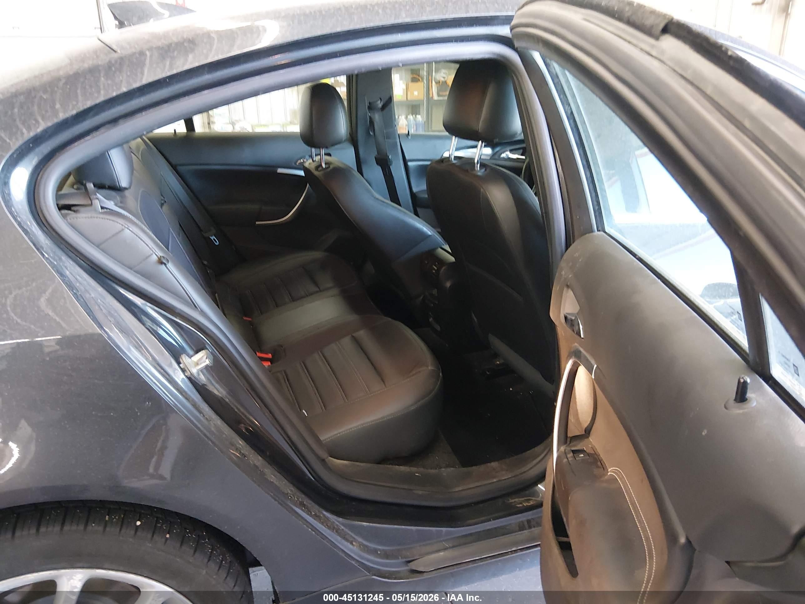2015 Buick Regal Gs Gray vin: 2G4GT5GX4F9118147
