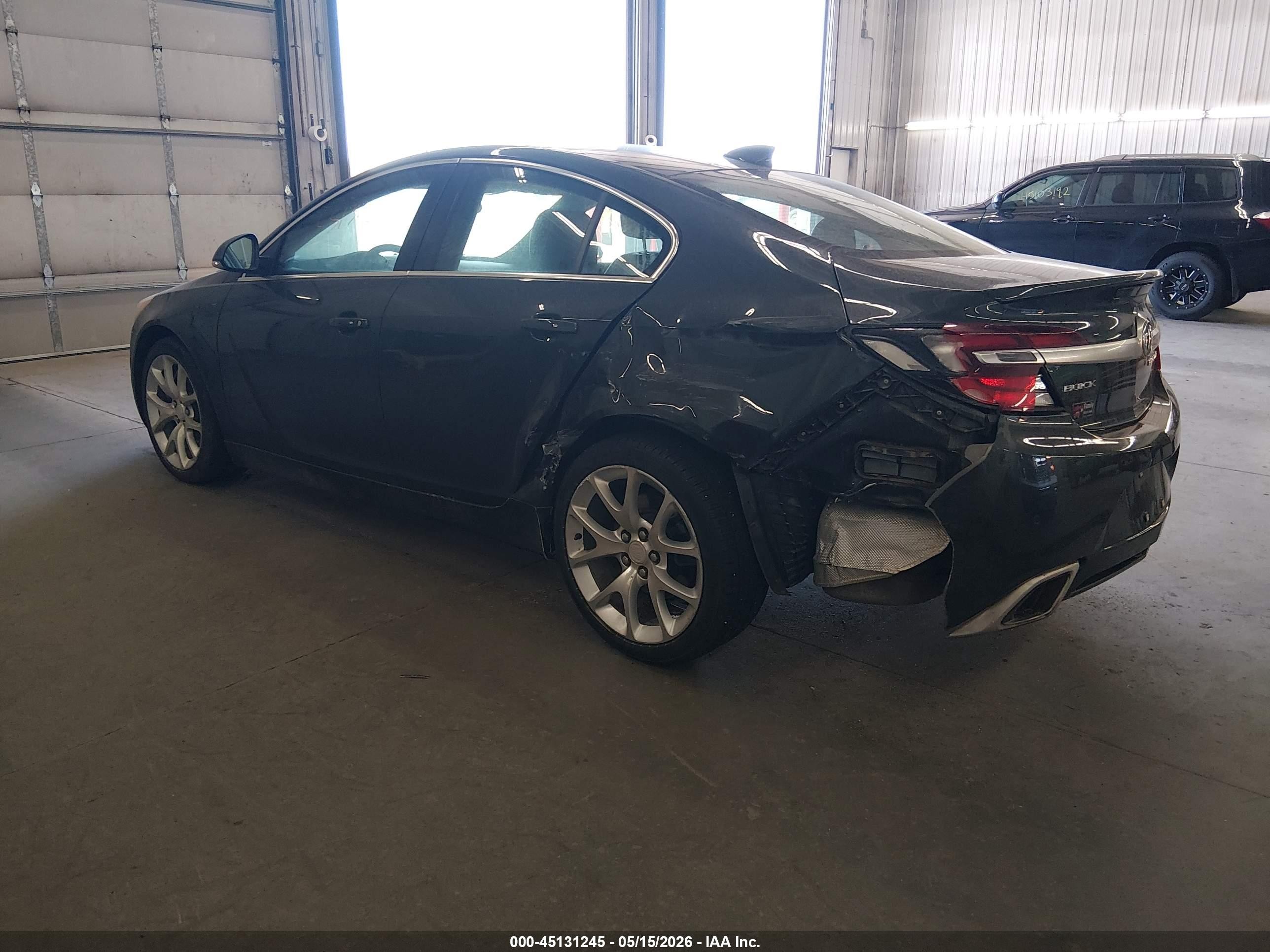 2015 Buick Regal Gs Gray vin: 2G4GT5GX4F9118147