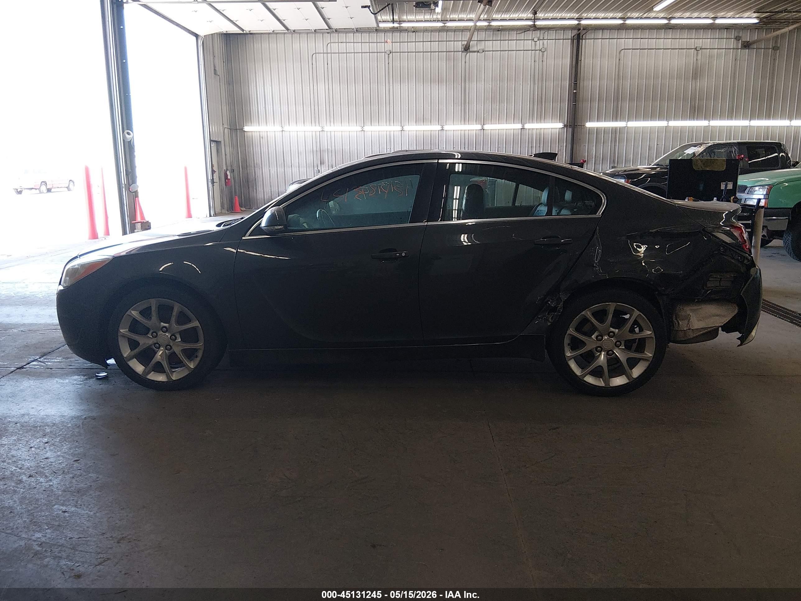 2015 Buick Regal Gs Gray vin: 2G4GT5GX4F9118147