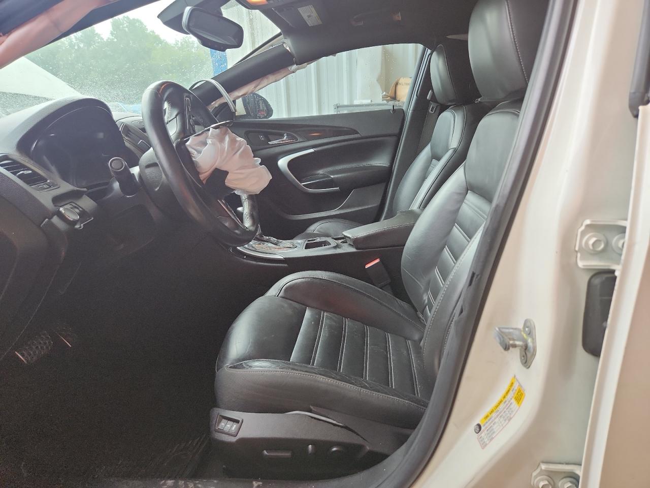 2014 Buick Regal Gs Белый vin: 2G4GT5GX5E9217719