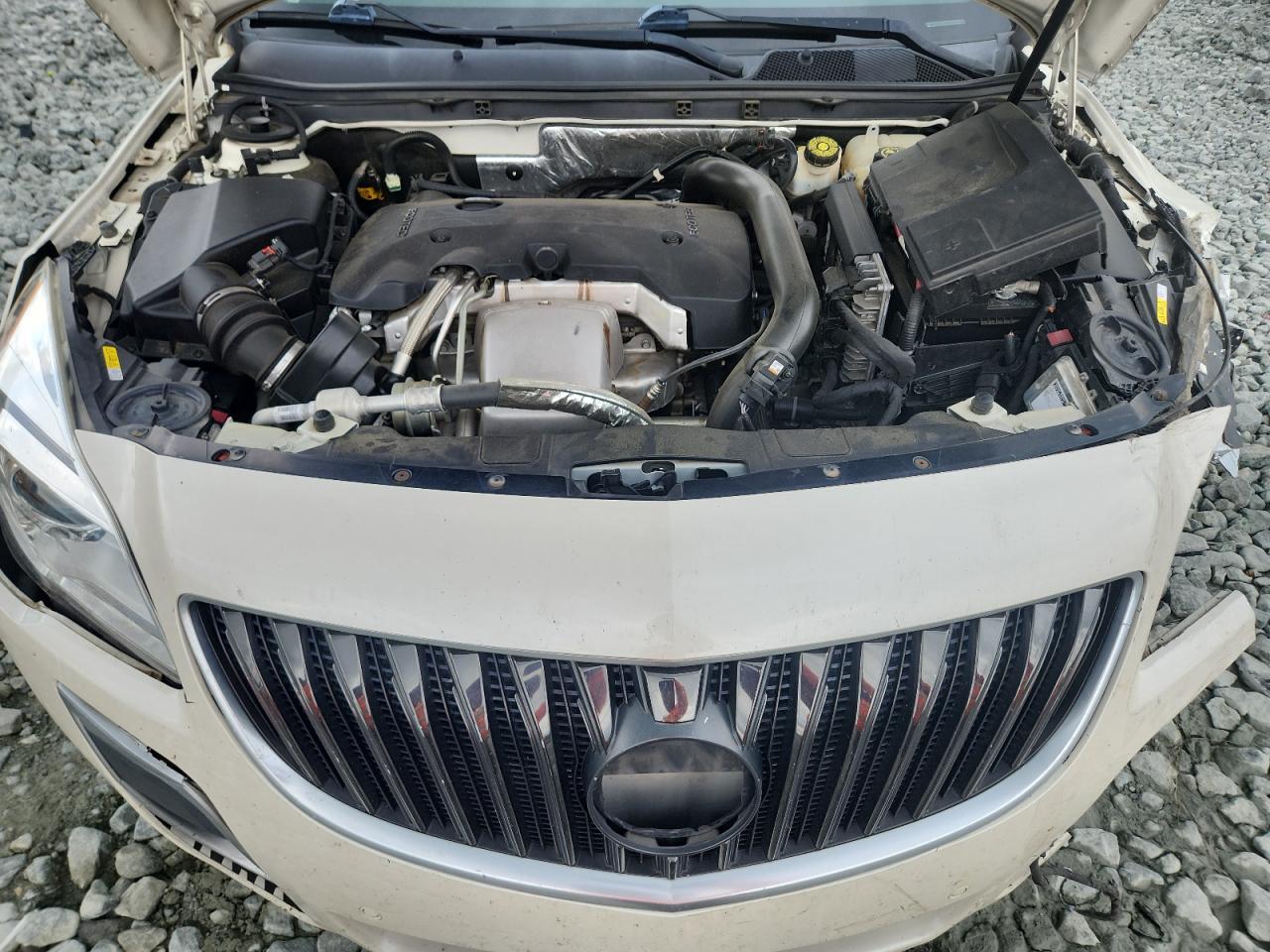 2014 Buick Regal Gs Белый vin: 2G4GT5GX5E9217719